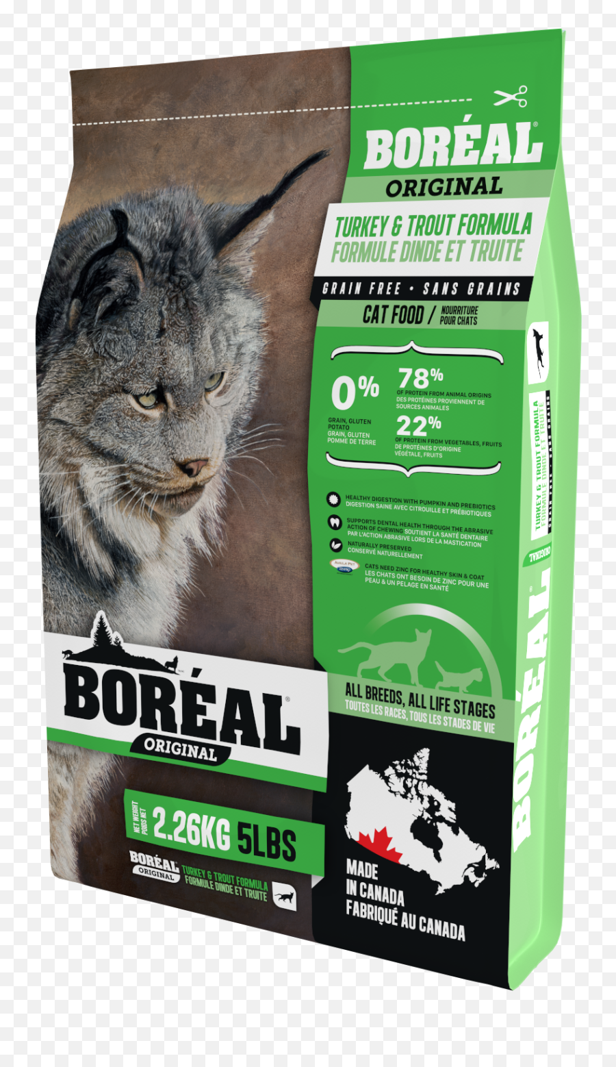 Boreal - Boreal Cat Foods Healthy Nutrition Canadian Boreal Cat Food Emoji,Les Emotions De Ma Citrouille