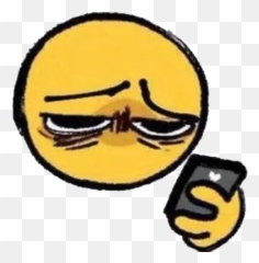 Cursed Whatsapp Stickers - Stickers Cloud Tired Phone Emoji Meme,B D Emoticon