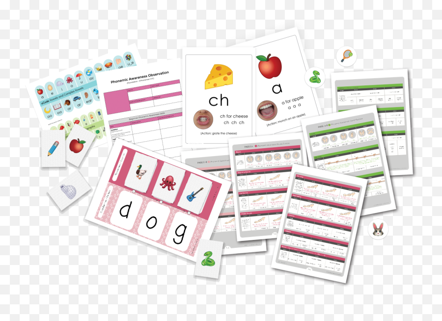 Ultimate Phonemic Awareness Kit - Dot Emoji,Action Disc Letter Mailbox Emoji