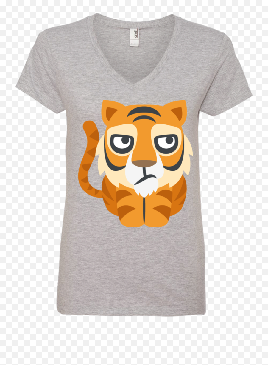 Pažljiv Podsjea Razigran Emoji Tiger T Shirt - Short Sleeve,Emoji T Shirt Amazon