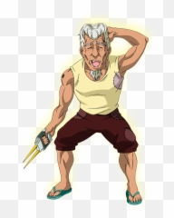 Jiro Toriko Wiki Fandom - Toriko Old Man Emoji,Chiyo-chichi Emoticons