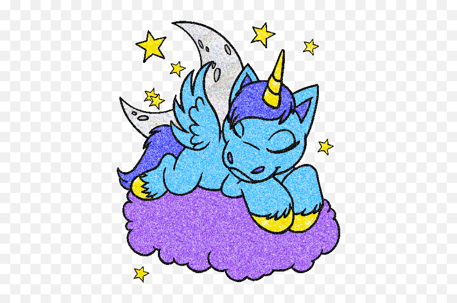 Glitter Gif Picgifs Unicorn 9657215 - Transparent Galaxy Unicorn Gif Emoji,Unicorn Emoticons For Facebook