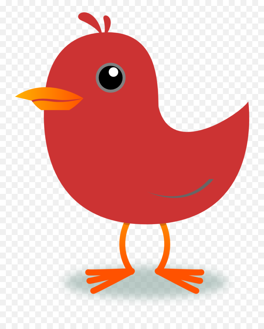 Clip Art Of Bird Clipart Image - Upton Park Tube Station Emoji,Red Bird Emoji