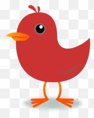 Clip Art Of Bird Clipart Image - Upton Park Tube Station Emoji,Red Bird Emoji