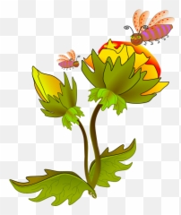 Free Bee Clip Download Free Clip Art Free Clip Art On - Bunga Krisan Dan Lebah Madu Emoji,Zzz Ant Ladybug Ant Emoji