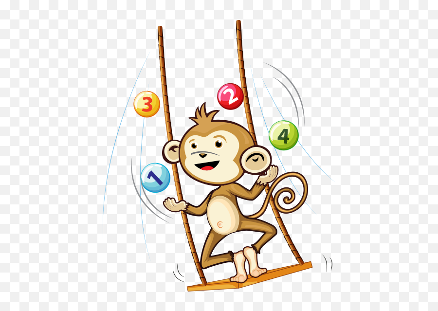 5 Brain Abilities - Math Monkey Emoji,Monkey Emotion Pictures