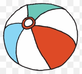 Vector Beach Ball Transparent Png - Beach Ball Cartoon Png Emoji,Beach Ball Emoji Transparent