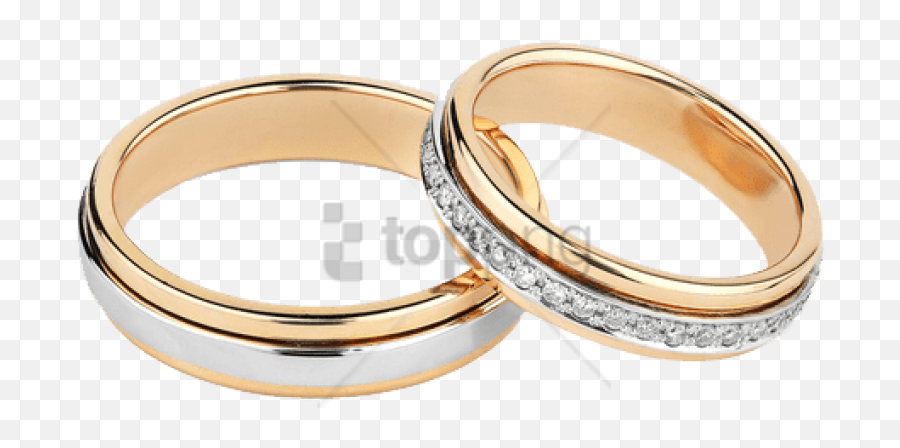 Download Free Png Gold Wedding Rings - Wedding Ring Emoji,Ring Emoji Location Transparent