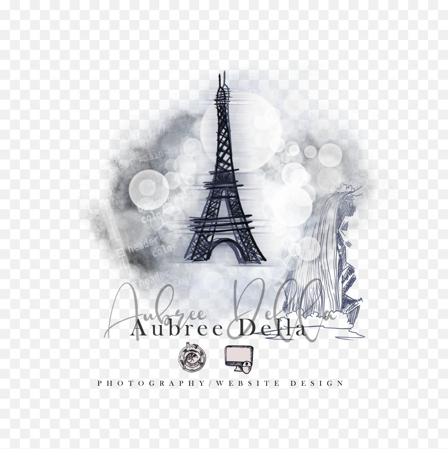 Aubree Della - Sketch Emoji,Plaisir Vs Emotion Eiffel Tower