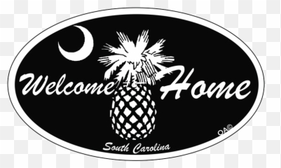 South Carolina Welcome Home Pineapple Large Sticker Emoji,Beach Wave Emoticon Instagram