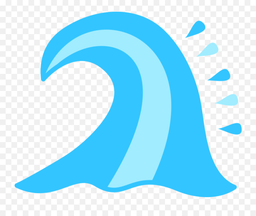 Wind Wave Cutie Mark Crusaders Ocean Clip Art - Waves Emoji,Blue Wave Emoji In Twitter Handle