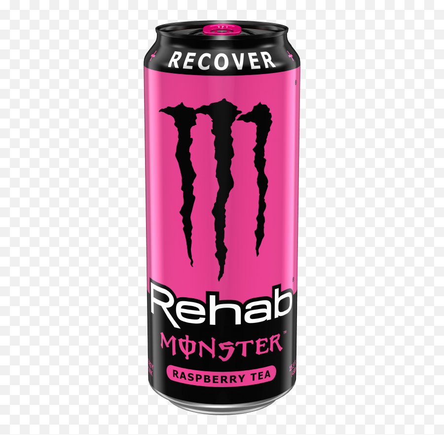 Raspberry Tea U0026 Energy Rehab Monster Iced Tea Energy Drinks Emoji,Gold Emotion Raspberry