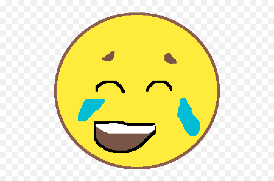 Laughing - Pixilart Emoji,Crying Klaughing Cat Emoji