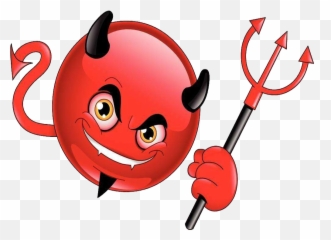 Download Satan Clipart Devil Emoji - Smiley Devil,Satan Emoji