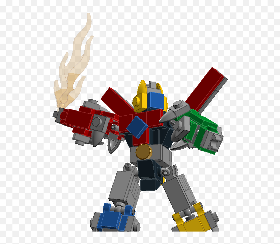 Ldd Moc Mini Voltron - Building Lego Brickpicker Fictional Character Emoji,Voltron Emoji