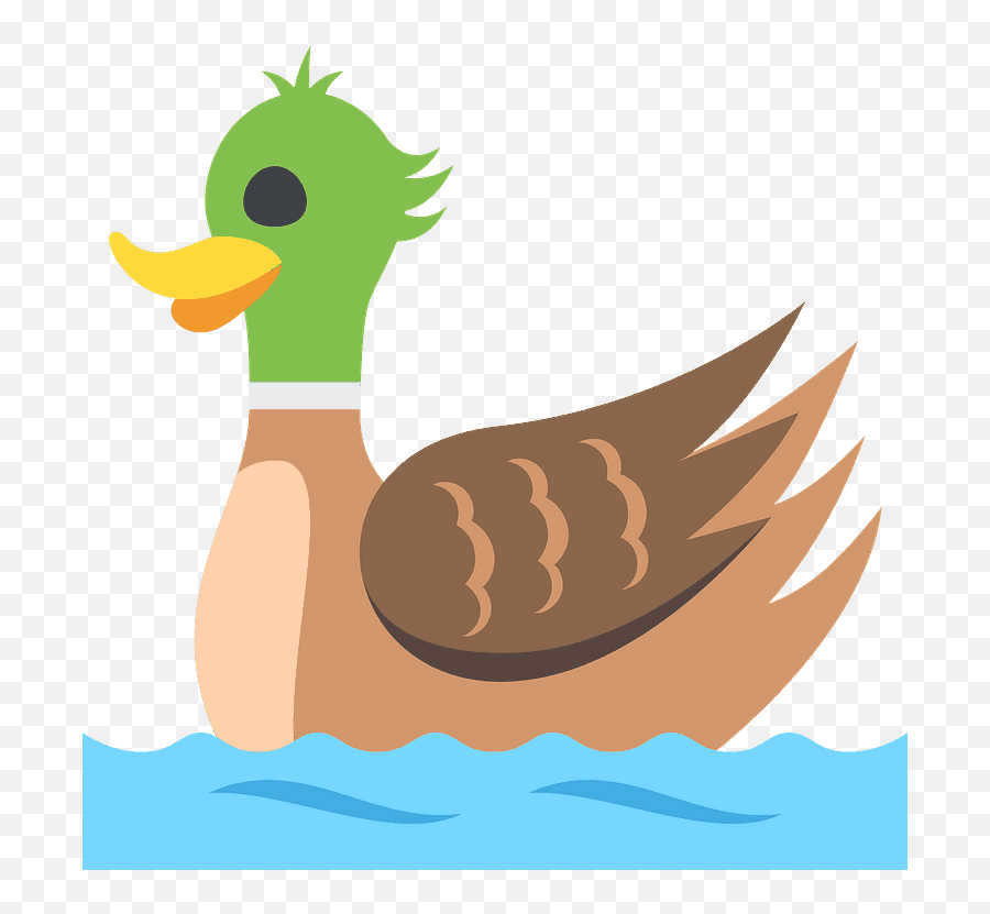 Duck Emoji Clipart - Duck,Baby Duck Emoji