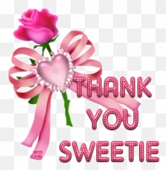 Glitter Text Graphic - Thank You Sweetie Emoji,Thank You Animated Emoticons