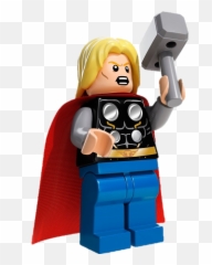 Download Toy Lego Thor Heroes Super - Lego Marvel Super Heroes Png Emoji,Lego Emoji