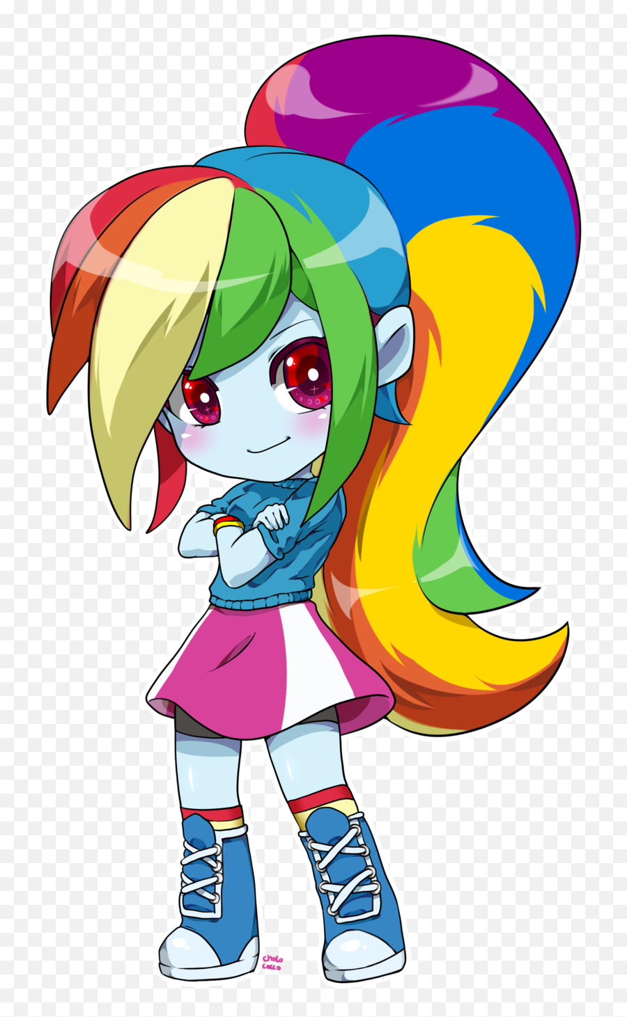 Rainbow Dash - Cia Dos Gifs Rainbow Dash Chibi Emoji,Rainbow Dash Emoji