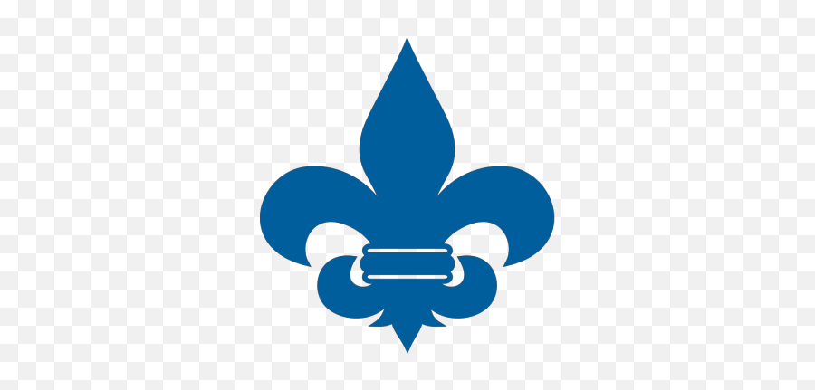 Cub Scout Blue Fleur De Lis Png Svg Clip Art For Web - Burgundy Fleur De Lis Emoji,Boy Scout Emoji