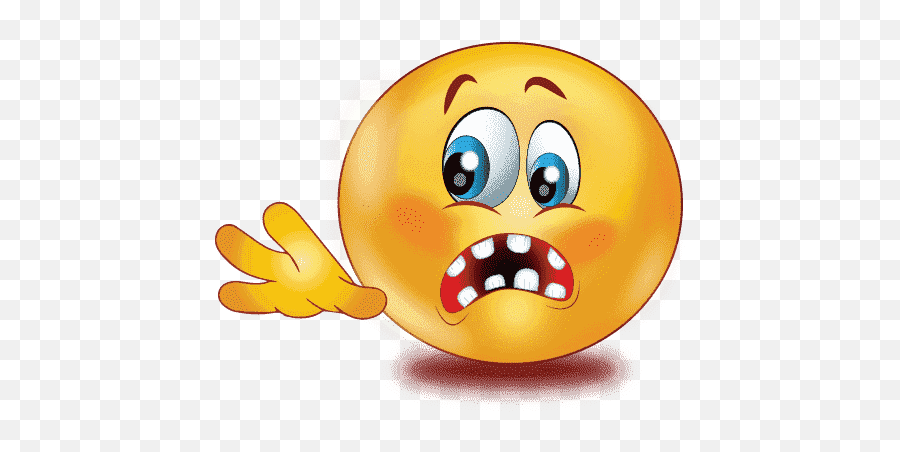 Gradient Scared Emoji Transparent Png - Transparent Scared Emoji Cartoon,Scared Emoji