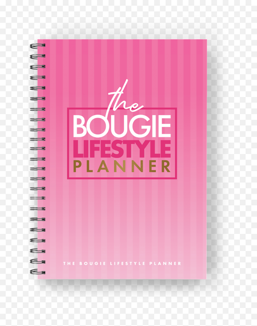 The Bougie Lifestyle Planner - Girly Emoji,Journaling Emotions Boss