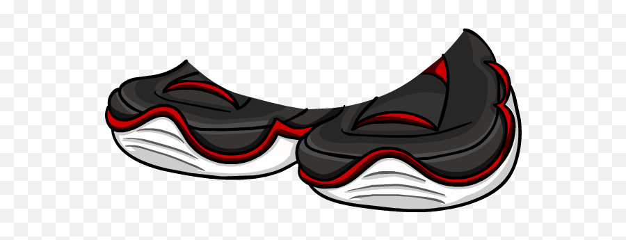 Club Penguin Red Light Up Shoes It Cost 250 Coins In The - Club Penguin Zapatos Rojos Emoji,Ideas Para Fiesta De Emoticons