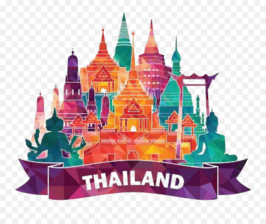 Discover Trending Thai Stickers Picsart - Tourist Attraction Emoji,Thai Flag Emoji