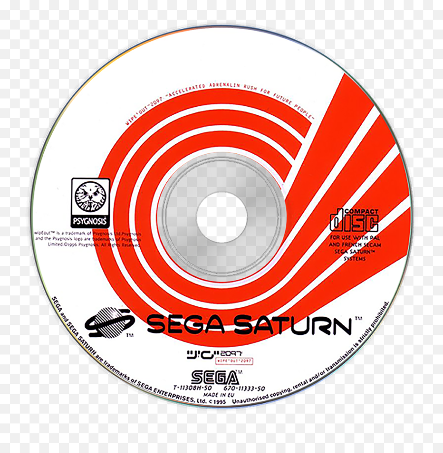Sega Saturn Europe Disc Pack 187 - Game Media Launchbox Wipeout 2097 Cd Sega Saturn Emoji,Disc Golf Emoji