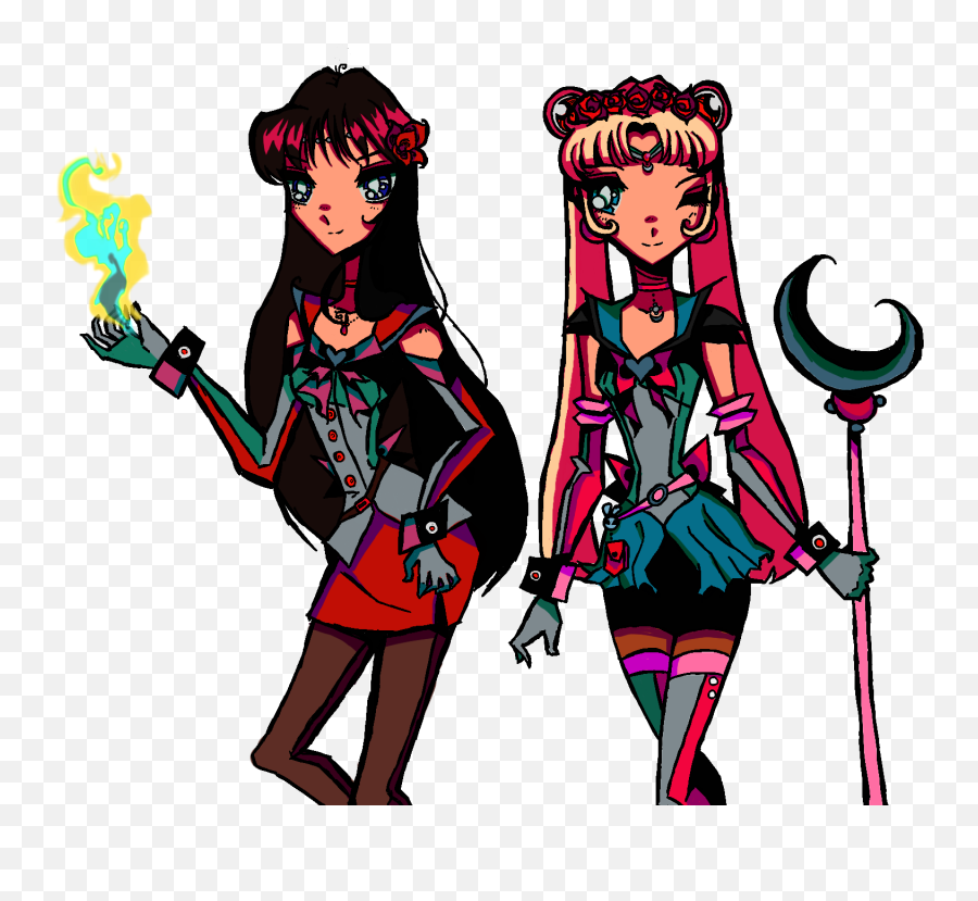 Sailor Moon Sailor Mars Redesign - Sailor Moon Redesign Emoji,Sailor Moon Mars Emoticons