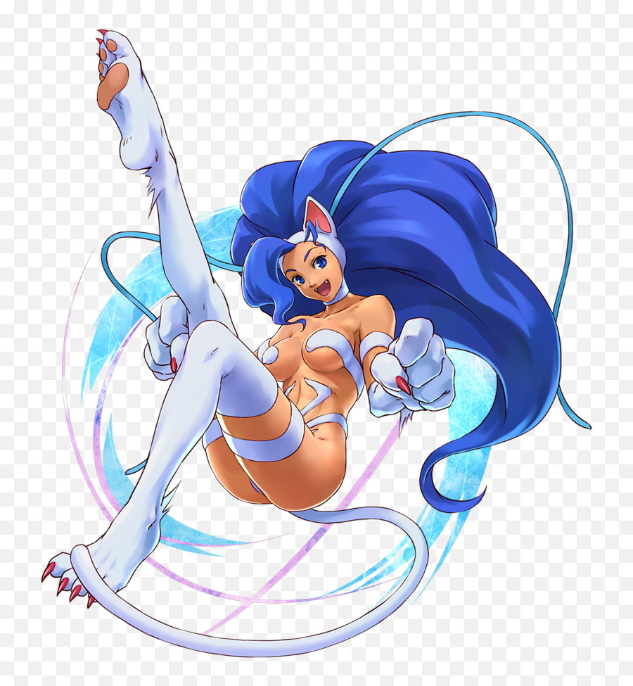 Felicia Mugen Database Fandom - Felicia Video Game Character Emoji,Does Darkstalkers Q Bee Have Emotion