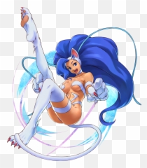 Felicia Mugen Database Fandom - Felicia Video Game Character Emoji,Does Darkstalkers Q Bee Have Emotion