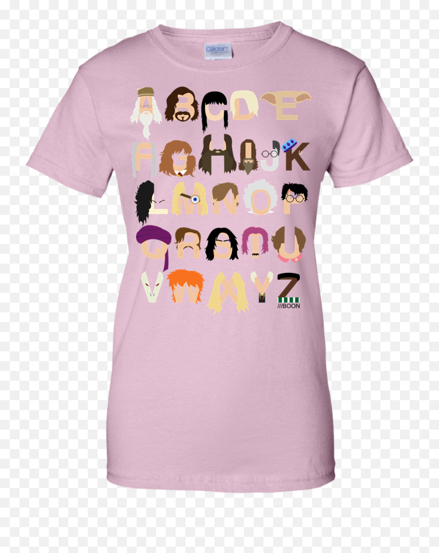 Harry Potter Alphabet Cotton T - Short Sleeve Emoji,Roger Federer Emoji Shirt