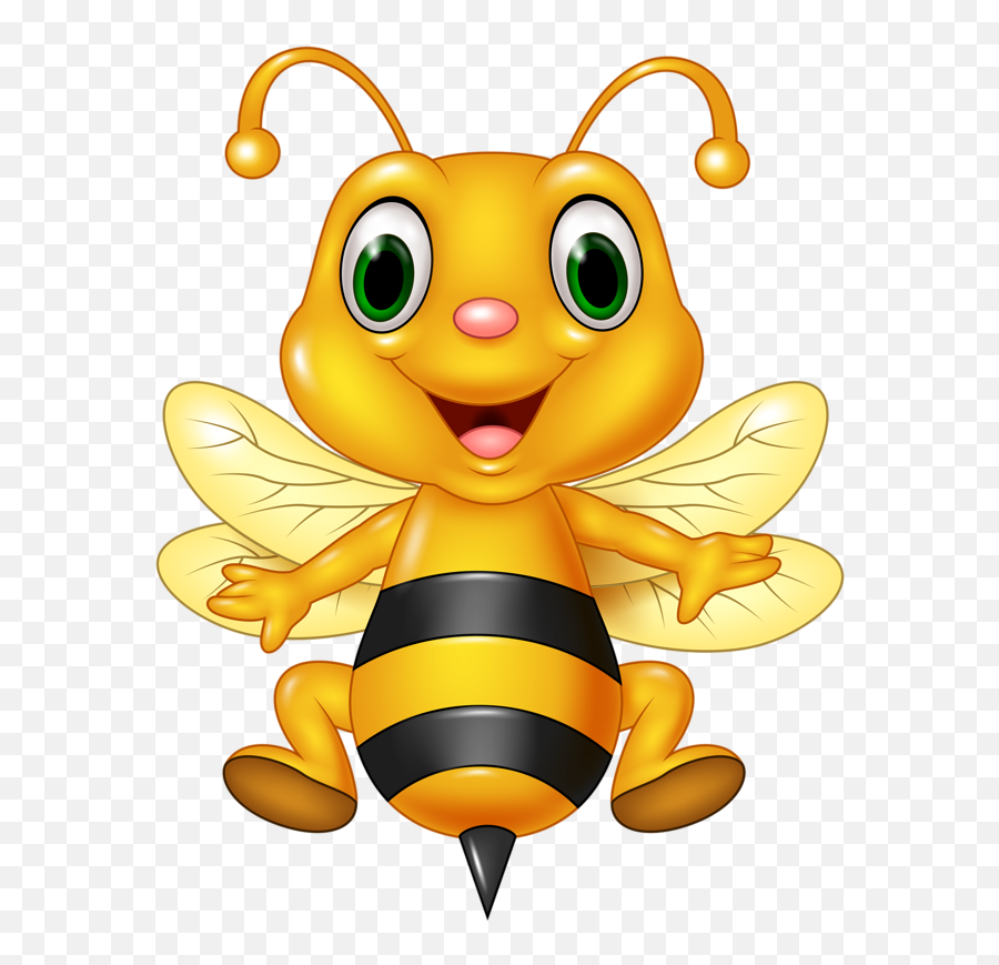Bee Door Hangers - Cute Cartoon Honey Bee Emoji,Lemon And Bee Emojis