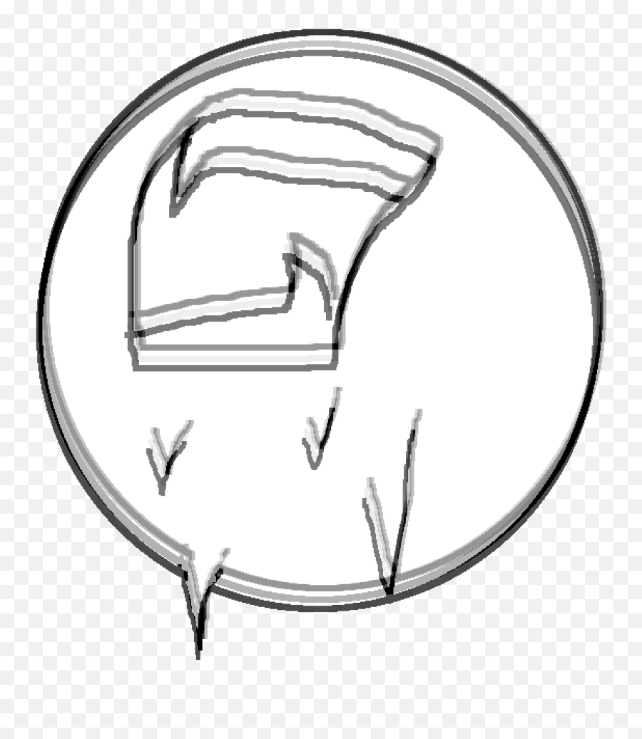 Pixilart - Arghhhhhh Emoji For My Server By Snailzu Sketch,Line Drawing Of Emoji