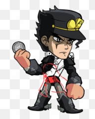 Jotaro Kujo And Star Platinum At - Brawlhalla Cross Double Cross Emoji,Jojo Star Platinum Heart Emoji Gif