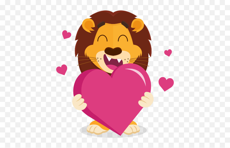 Stickers De Enamorado - Stickers De Amor Y Romance Gratis Stickers De Amor Leon Emoji,Dibujos De Emojis Enamorados