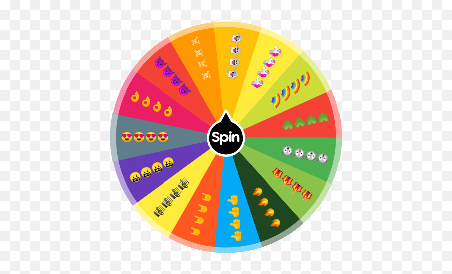Emoji Lotto - Dream Smp Members Colors,Spinnin Wheel Emoji