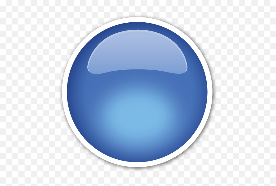 Large Blue Circle - Red 3d Circle Png Emoji,Blue Circle Emoji