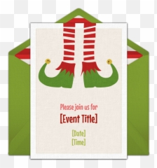 Elf Christmas Party Invitation - Elf Invite Emoji,Christmas Movie Emoji Game