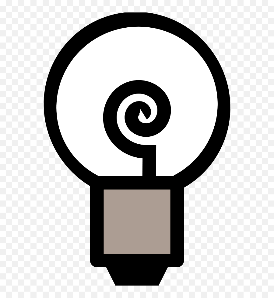 Best Lightbulb Clipart 10804 - Clipartioncom Emoji,Emoticon Clipart Black And Whitefree