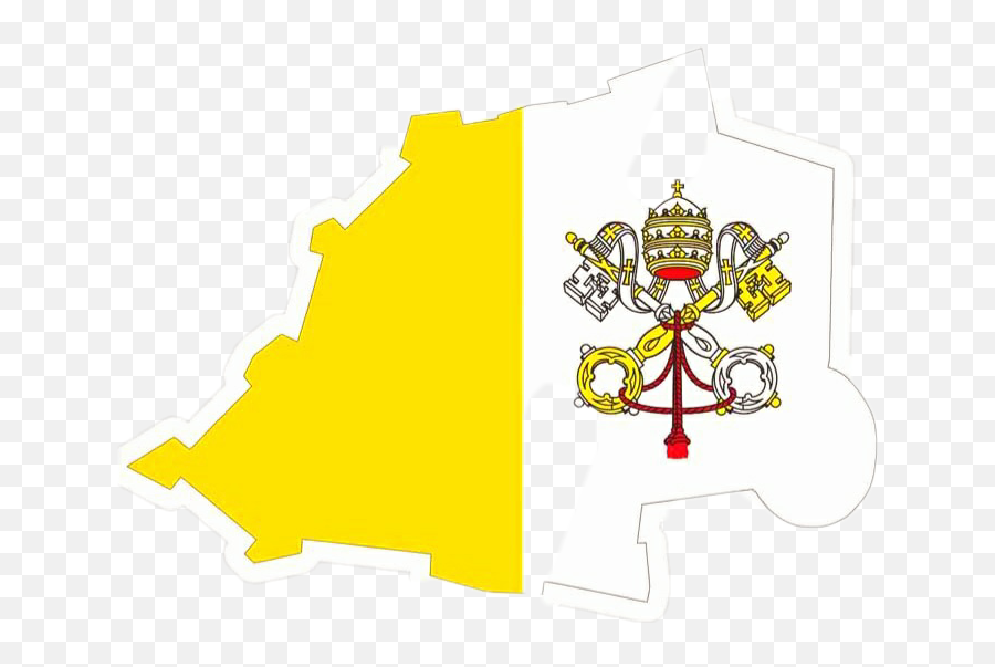 Ftestickers Vaticancity Sticker - Language Emoji,Vatican Flag Emoji