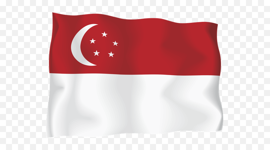 Download Of Flag National Singapore Download Hq Png Clipart Emoji,Crescent Star Emoticon