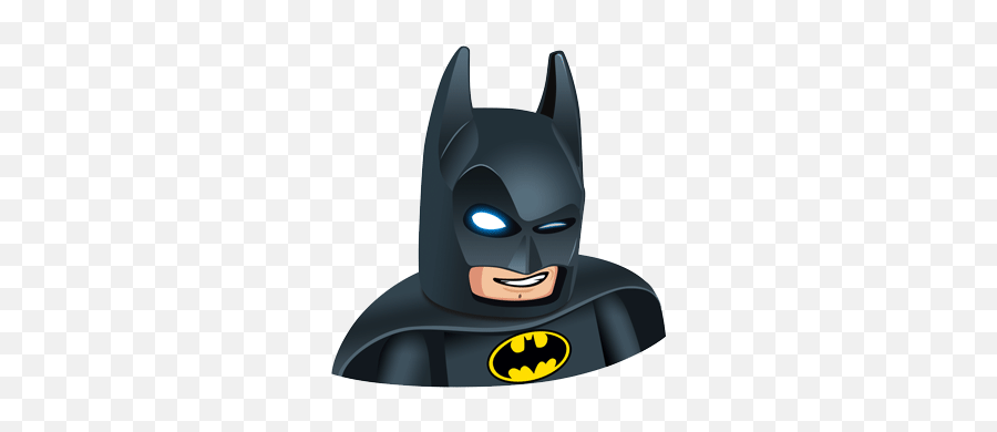 Batman Wink Feature Emoji Clipart Png - Batman Winking,Winking Emoji