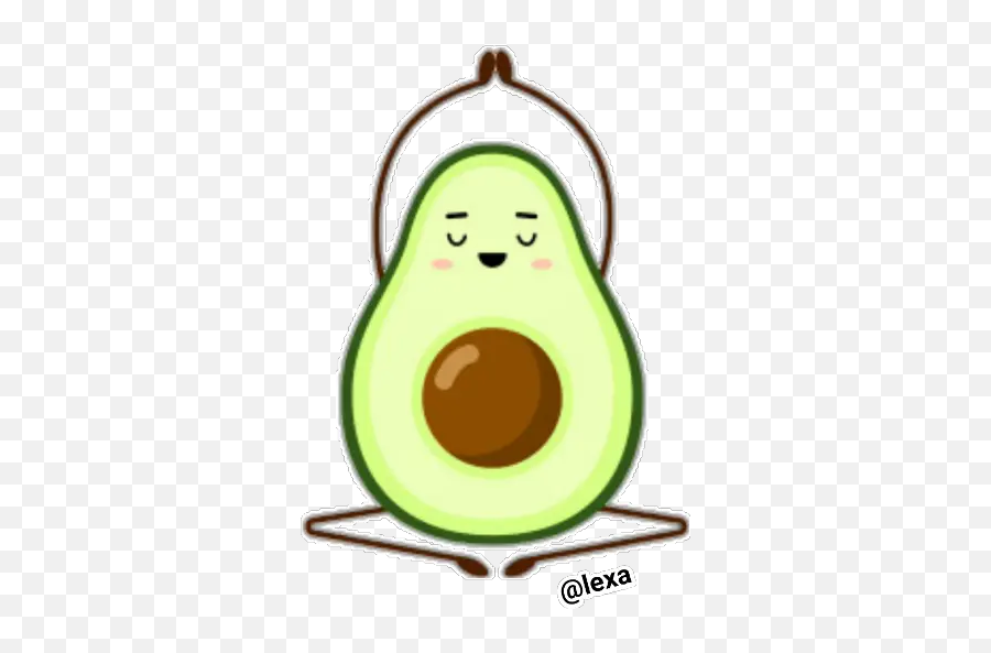 Sticker Maker - Avocado Yoga Emoji,Pregnant Man Emoji