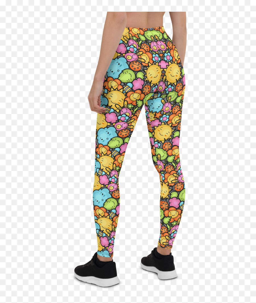 Rain Rain Go Away Leggings - Funny Fly Me In The Sky Emoji,Sports And Fitness Emojis