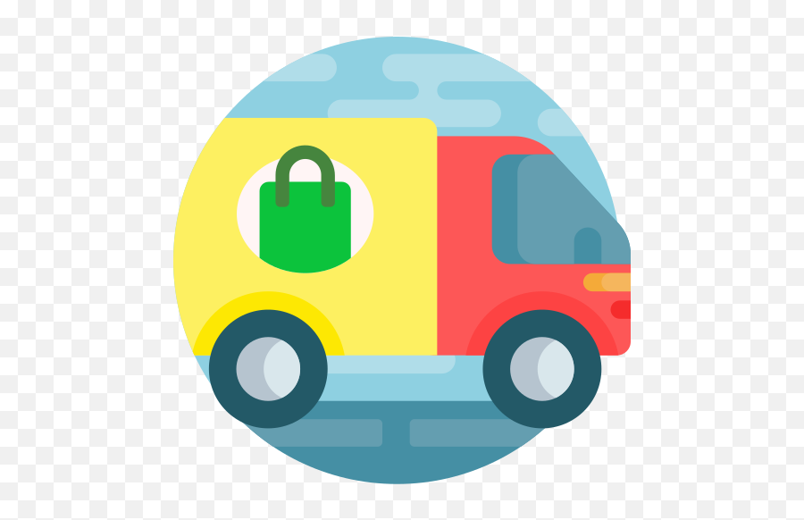 Delivery Truck - Free Transport Icons Emoji,Twemoji Animated