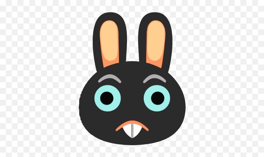 Cole Emoji,This Is Mine Bunny Text Emoji
