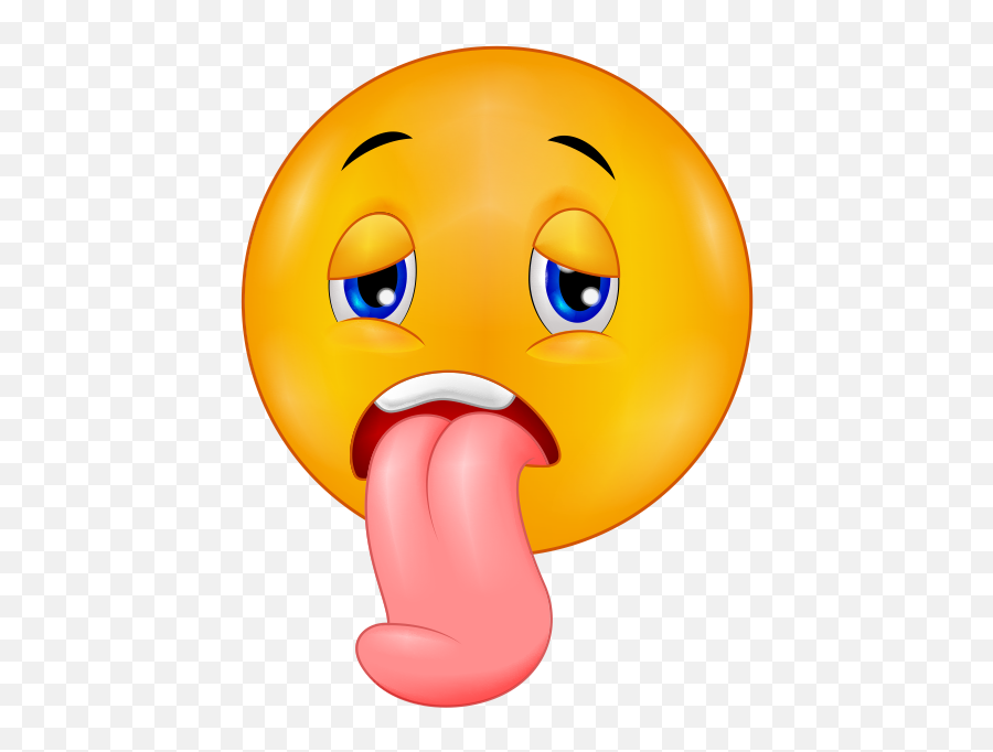 Tongue Out Emoji Decal,Tougue Emoji