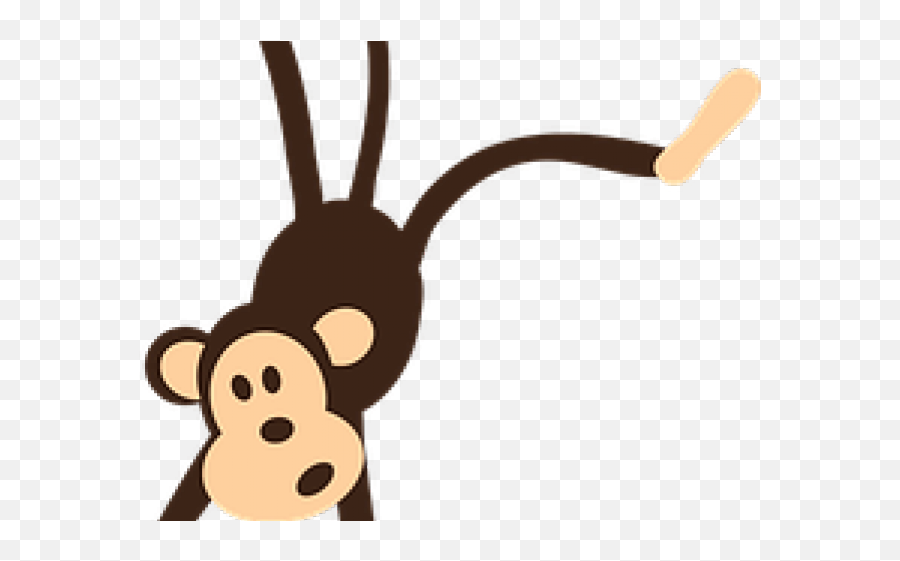 Chimpanzee Clipart Monkey Tail - Zoo Animals Clipart Png Mono Dibujo Cola Png Emoji,Lemur Emoji